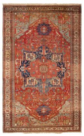 HERIZ CARPET, PERSIA, CA. 1900