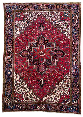 HERIZ CARPET20th century, polygonal