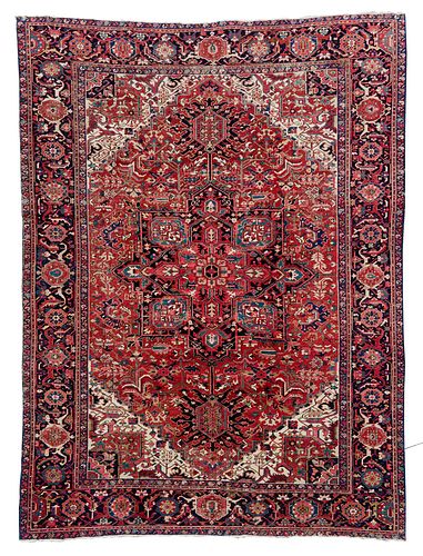 HERIZ CARPET20th century, polygonal