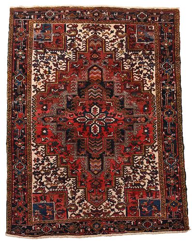 HERIZ CARPET20th century, polygonal