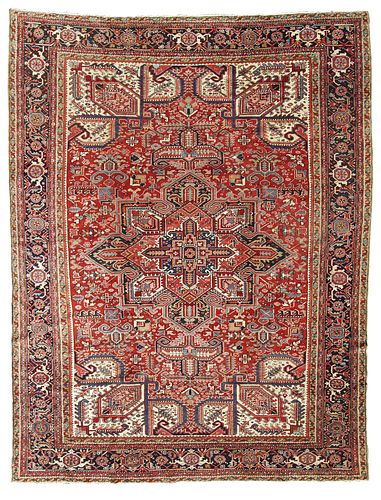 HERIZ CARPET20th century, polygonal