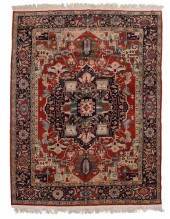 HERIZ CARPET20th century, red