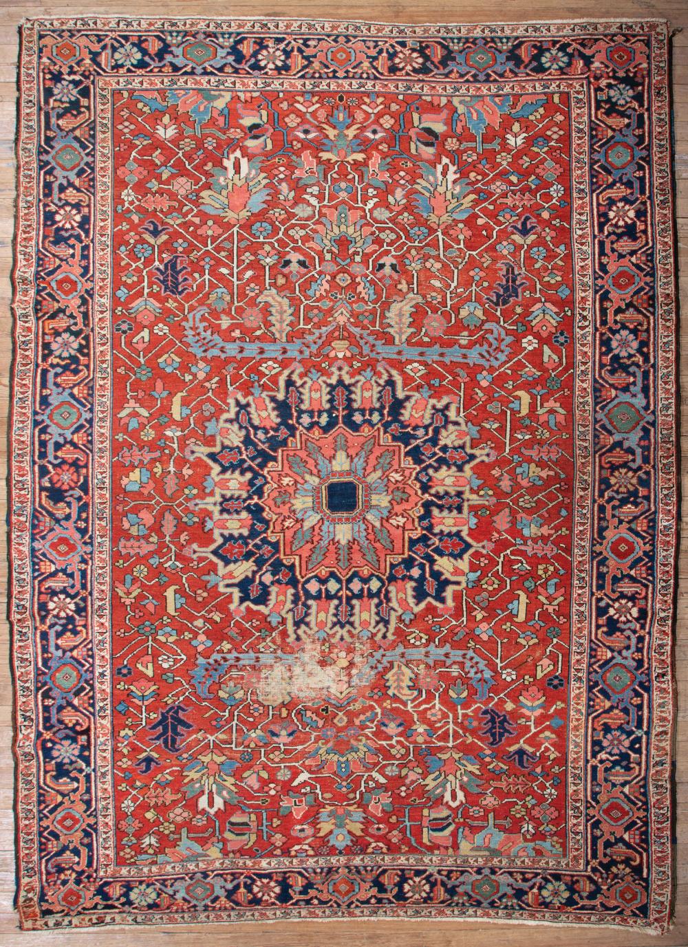HERIZ CARPETAntique Heriz Carpet,