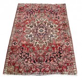 HERIZ HAND-KNOTTED PERSIAN WOO