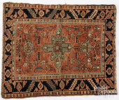 HERIZ MAT<br>Heriz mat, 4'4" x