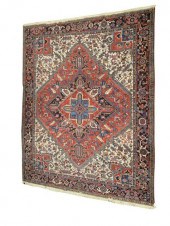 HERIZ ORIENTAL CARPET, 10' 6"