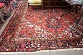 HERIZ ORIENTAL CARPET, 11' 2"