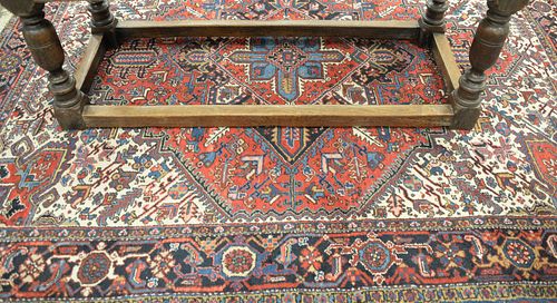 HERIZ ORIENTAL CARPET, 8' 2" X