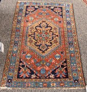HERIZ ORIENTAL THROW RUG 3' X