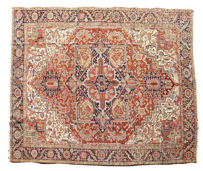 Heriz Room Size Carpetwool base