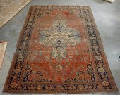 HERIZ RUG, 12 FT X 8 FT 6 IN (