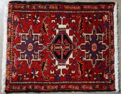 HERIZ RUG, 2 FT 10 IN X 2 FT 5
