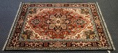 HERIZ RUG, 3 FT 11 IN X 6 FT 3