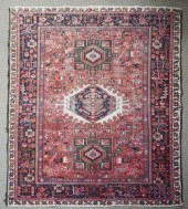 HERIZ RUG, 5 FT 9 IN X 4 FT 10
