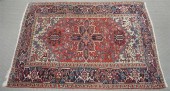 HERIZ RUG, 6 FT 5 IN X 4 FT 9