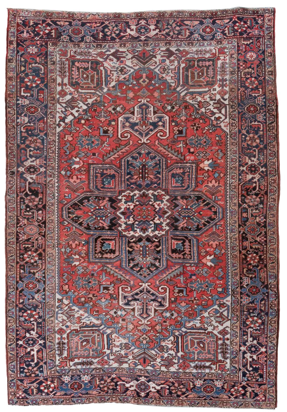 HERIZ RUG: 6'5" X 9'4" SECOND