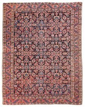 HERIZ RUG: 6'7" X 8'7" CIRCA 1