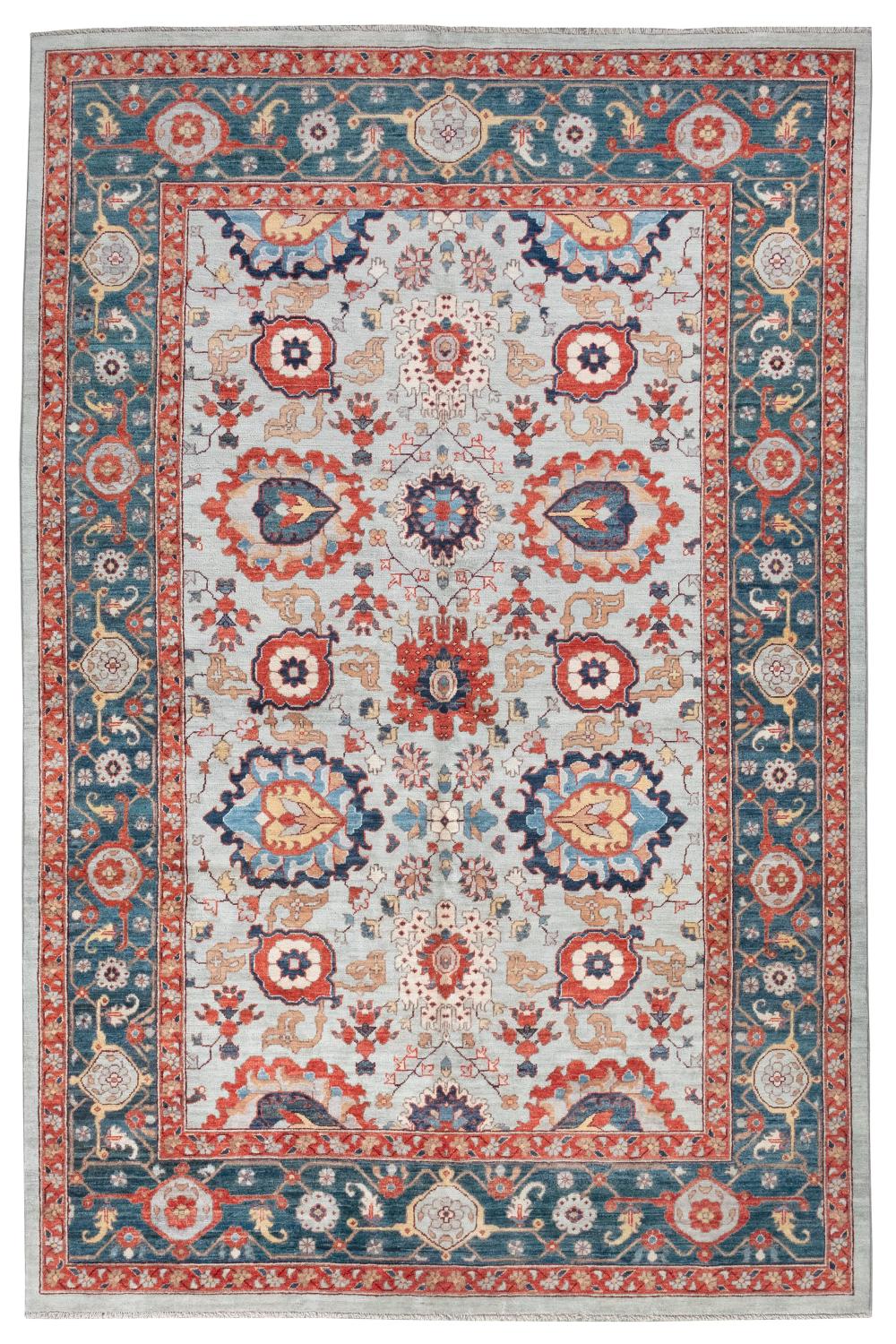 HERIZ RUG: 6'7" X 9'9" 21ST