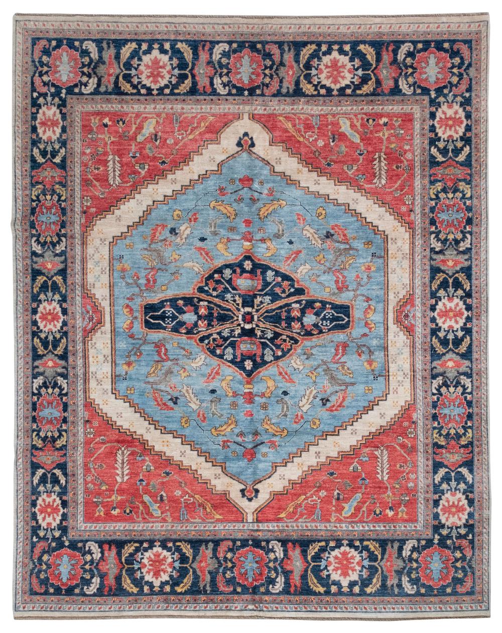 HERIZ RUG: 7'11" X 9'10" 21ST