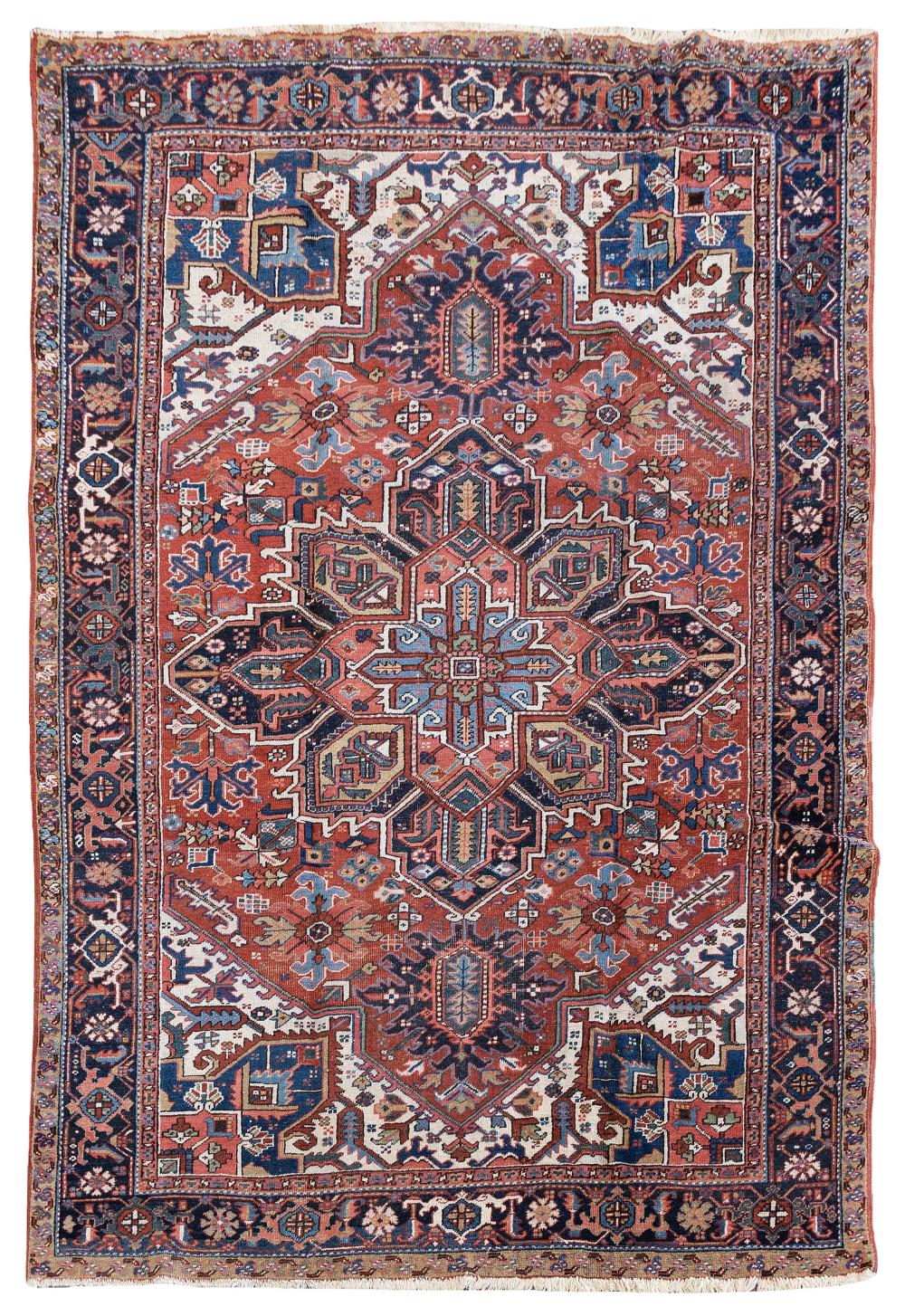 HERIZ RUG: 7’9” X 11’0" SECOND