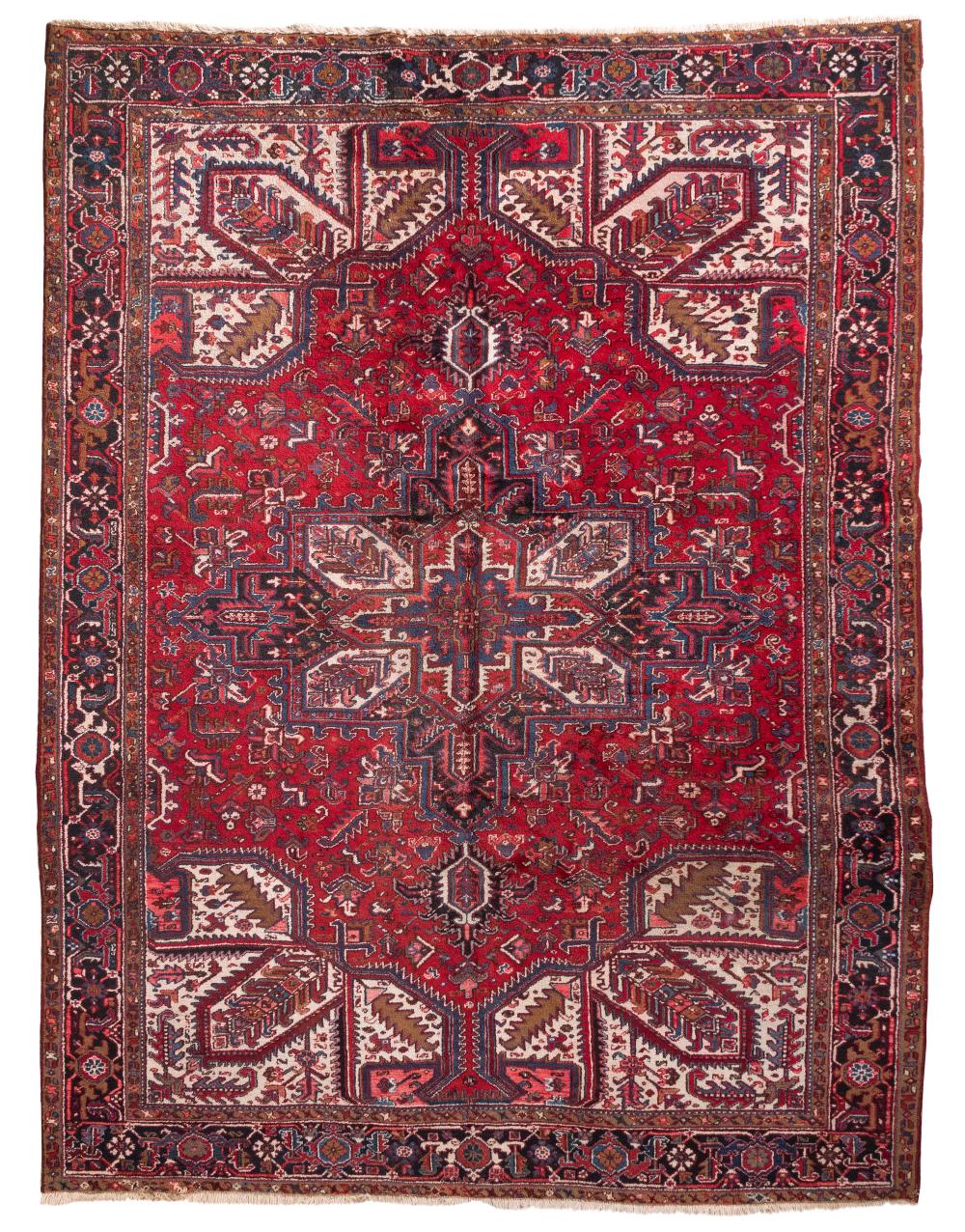 HERIZ RUG: 8’0” X 11’10” SECOND