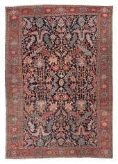 HERIZ RUG: 8’6” X 12’5” CIRCA