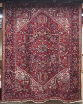 HERIZ RUG, 9 FT 2 IN X 7 FT 10