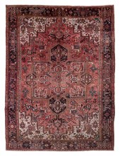 HERIZ RUG: 9’3” X 12’3” MID-20