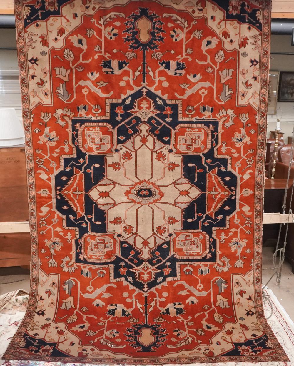 HERIZ RUG APPROXIMATELY: 11 FT 3 IN