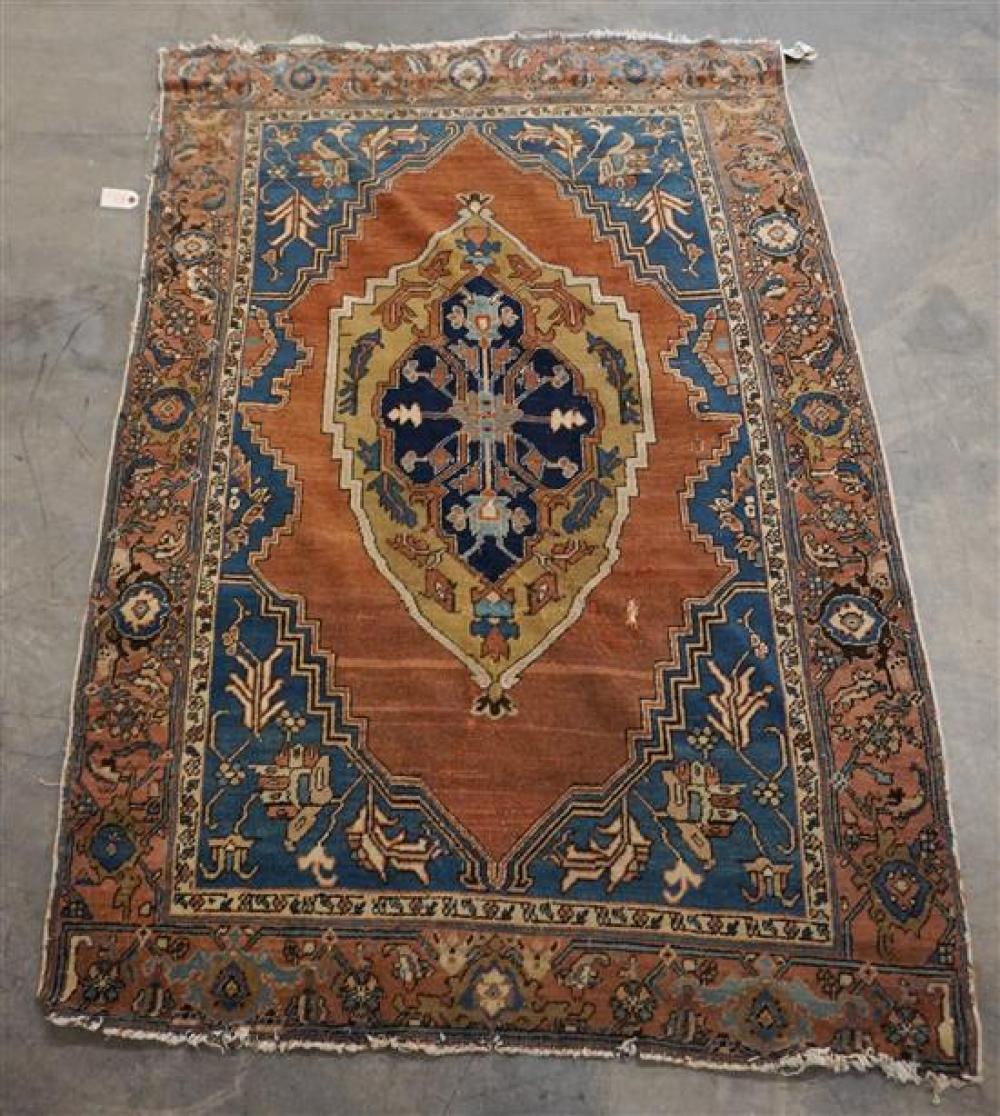 HERIZ RUG (AREAS OF WEAR AND LOSS),