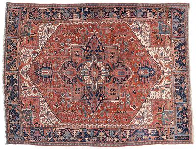 Heriz rug, mid 20th century, 8