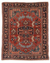 HERIZ RUG, PERSIA, CA. 1900Her