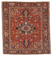 HERIZ RUG, PERSIA, CA. 1900Her