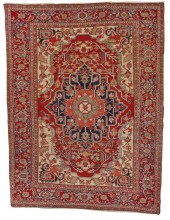 HERIZ RUG, PERSIA, CA. 1900Her