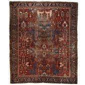 Heriz Rug Persian ca 1910 a He
