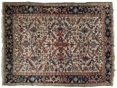 Heriz rug, repeating hook and