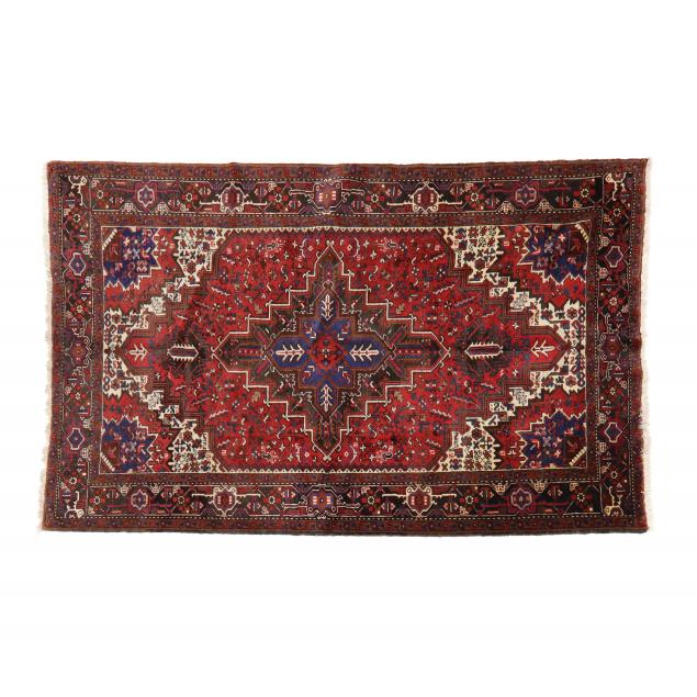 HERIZ RUG The red field with