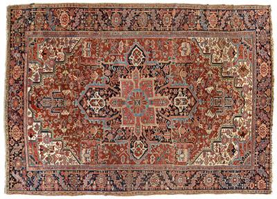 Heriz rug, typical design on a