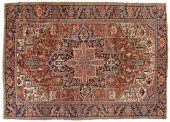 Heriz rug, typical design on a