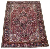 HERIZ RUGwool on cotton founda