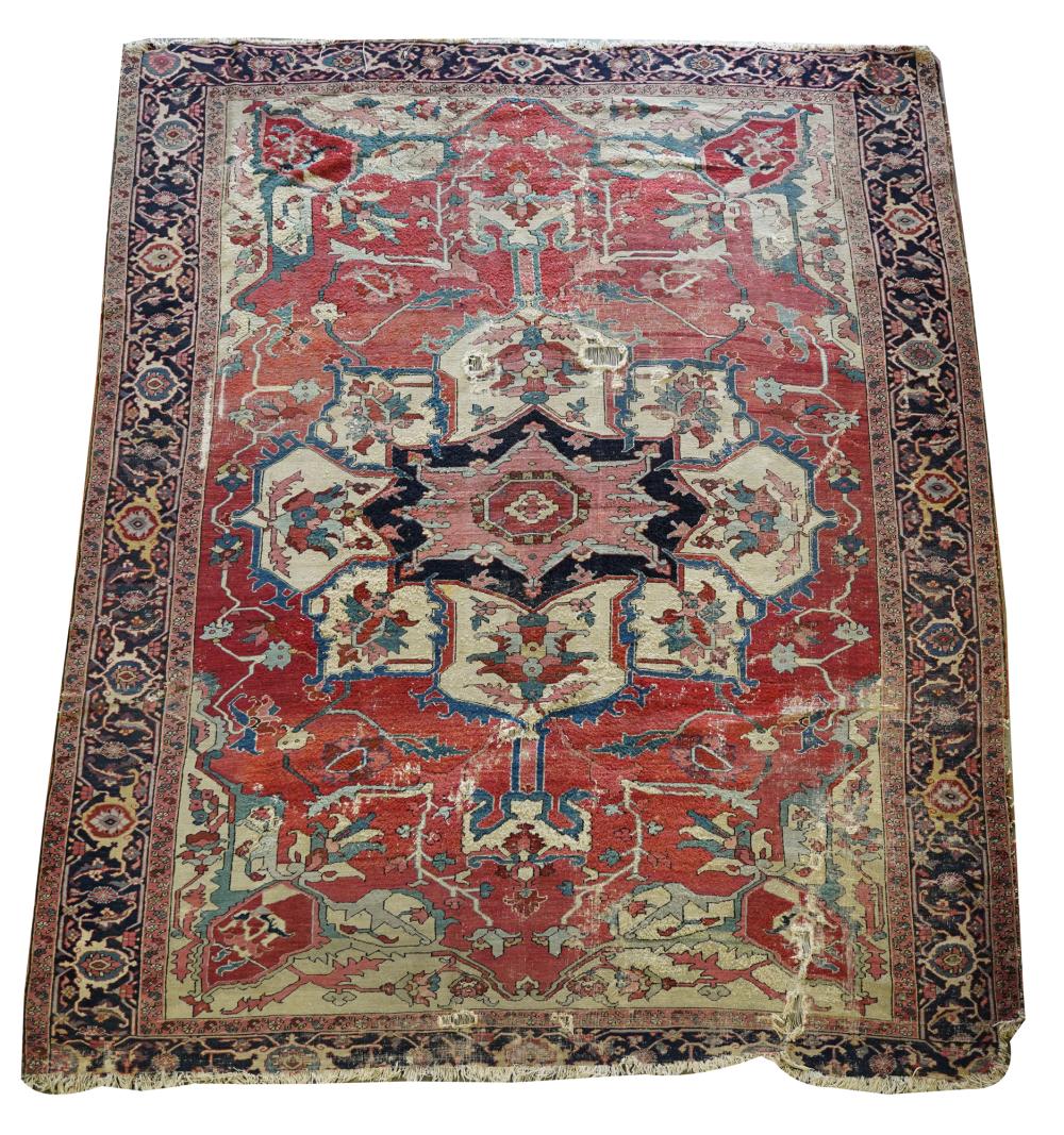 HERIZ RUGwool on cotton foundation;