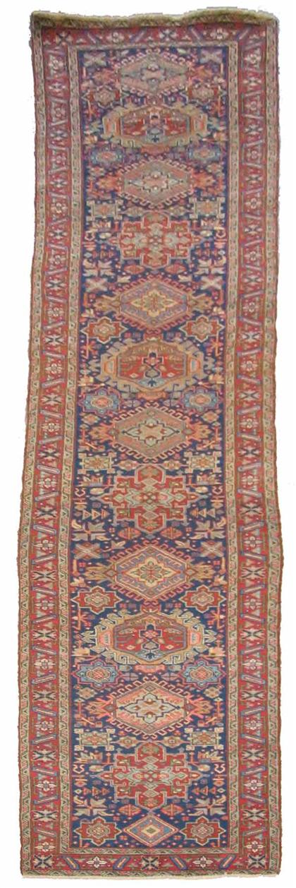 Heriz runner    northwest persia,