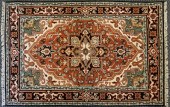 HERIZ SCATTER RUG, 4 FT X 6 FT