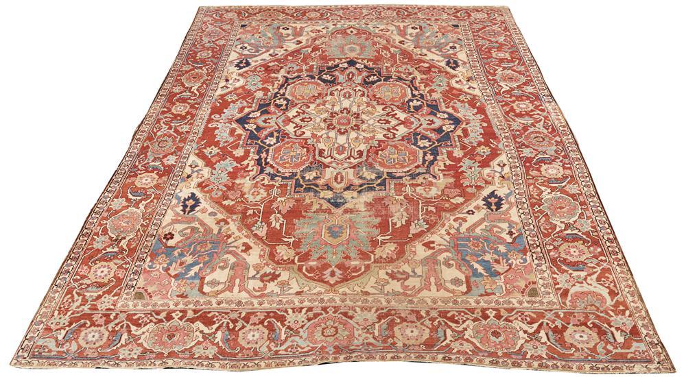 HERIZ-SERAPI CARPET, PERSIA, CA.