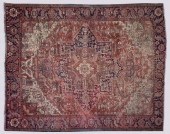 HERIZ WOOL RUG APPROX. 8'5 1/2