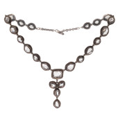 "HERKIMER" QUARTZ, STERLING SI