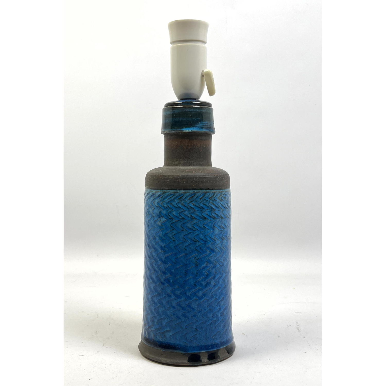 HERMAN KAHLER Pottery Table Lamp.