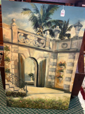 HERMAN KENT OIL ON CANVAS SECR