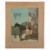 HERMAN MARIL. "AT THE ZOO," OI