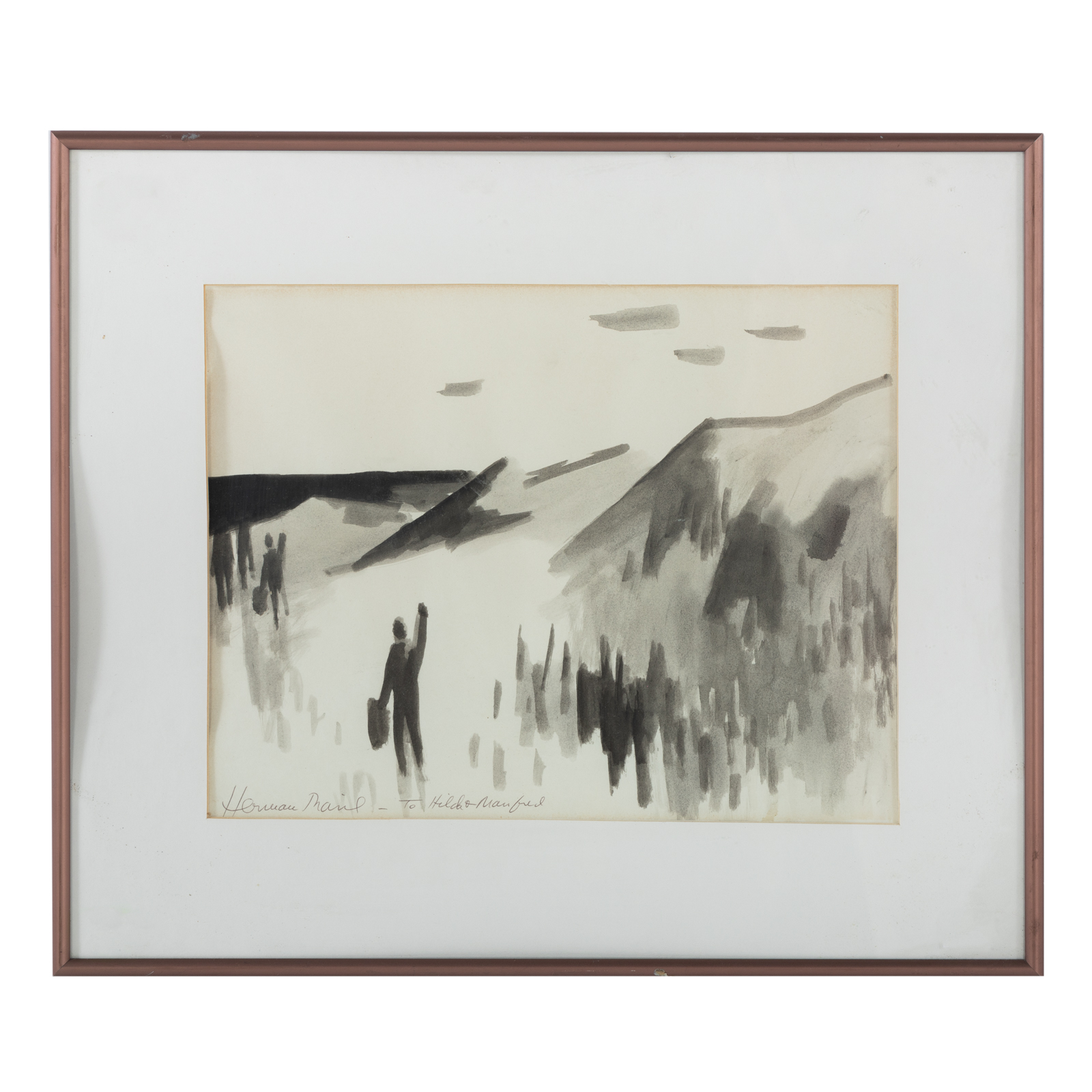 HERMAN MARIL. LANDSCAPE WITH